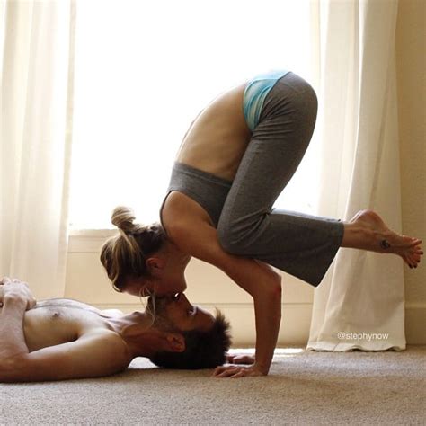 source instagram user stephynow 15 pictures of couples doing acroyoga popsugar fitness