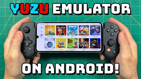 yuzu emulator  android guide showcase youtube