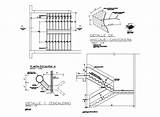 Dwg Cad Stairways Section Construction Drawing Details  Cadbull Description sketch template