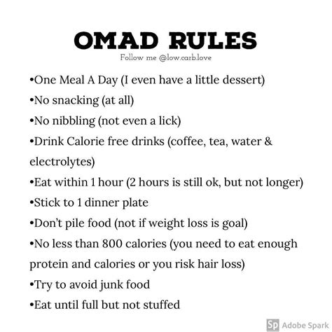 basic omad rules omad diet keto diet  beginners