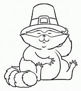 Coloring Pages Pilgrim Thanksgiving Hat Cute Turkey Wearing Cat Wishbone Funny Popular Getdrawings Getcolorings Coloringhome Racoon Pilgrims sketch template