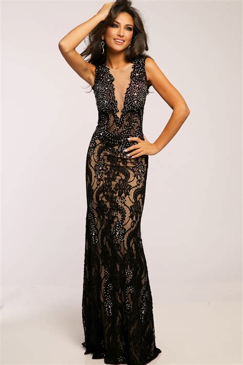 make yourself look stunning in a black prom dresses ohh my my