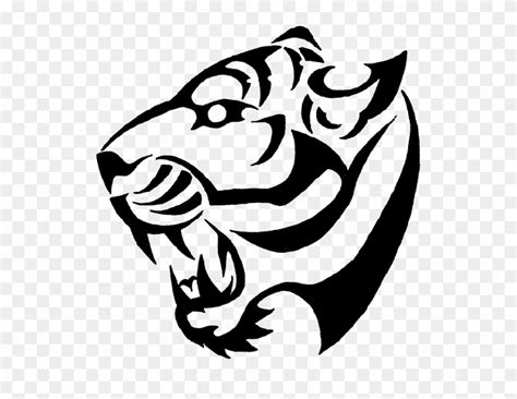 easy tiger tattoo coloring pages