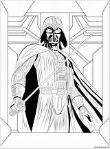 Vader Darth Coloring Pages Wars Star Printable Drawing Lego Interior Print Line Maul Helmet Color Silhouette Deviantart Getdrawings Getcolorings Lineart sketch template