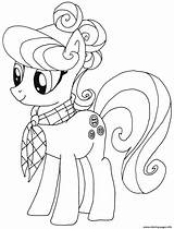 Pony Coloring Little Pages Printable Polomare Suri Book Print Kids Color Scootaloo Character Ponies Online Prints Paper Main Drawing Choose sketch template