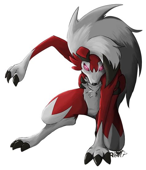 midnight lycanroc  reviwolfe pokemon rayquaza pokemon