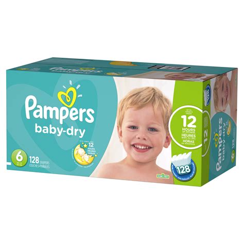 pampers baby dry diapers size   count walmartcom walmartcom