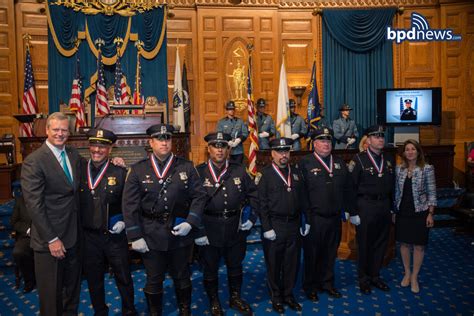 great work recognized eight boston police officers receive 34th annual