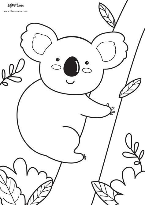 coloring pages life  mama