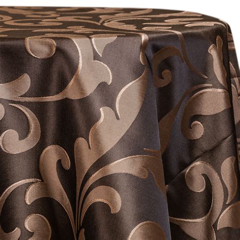 brown laura designer tablecloths  size options
