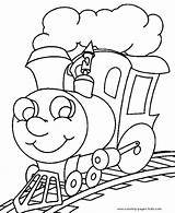 Coloring Pages Train Color Printable Kids Transportation Sheets Trains Sheet Steam Print Colouring Found Boat Car Cars Plate sketch template