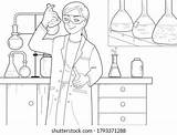Chemist Abcteach sketch template