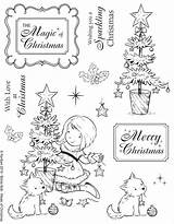 Stamps Natale Digi sketch template