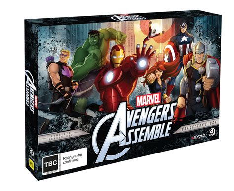 avengers assemble complete  season dvd buy   mighty ape nz
