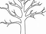 Tree Trunk Coloring Getdrawings sketch template