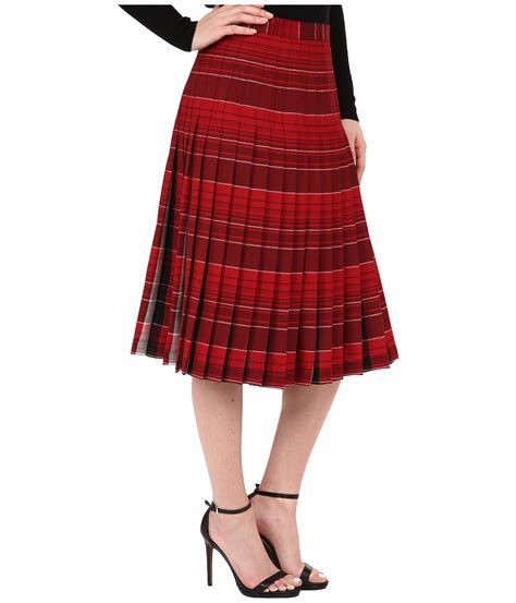 Pendleton Reversible Skirt In Red Lyst