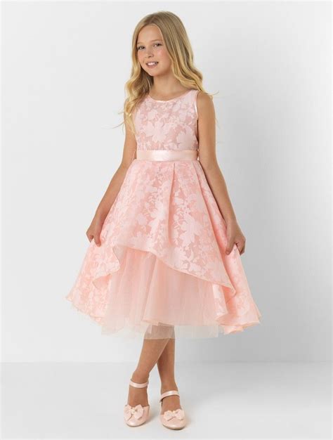 girls blush pink prom dress pink flower girl dress eloise roco pink flower girl dresses