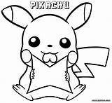 Pikachu Baby Coloring Pages Getdrawings Drawing sketch template