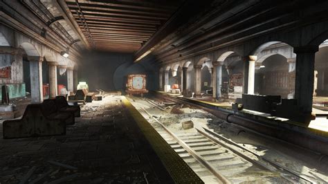 fallout  mod builds  massive linked network  subway tunnels pc gamer