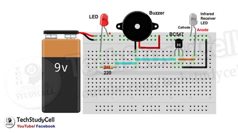 fire detector alarm  bc electronics projects