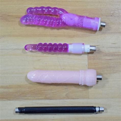 pink fucking machine set with anal dildo double dildo