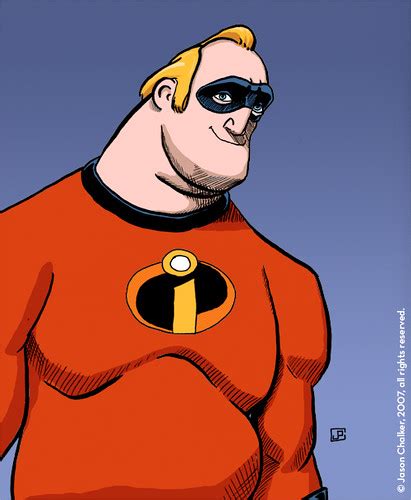 Mr Incredible My Drawing For The Austin Sketch Squad