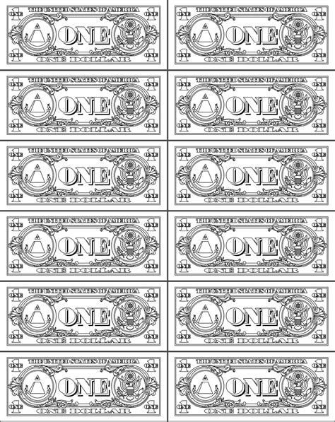 awesome play money drawn printable