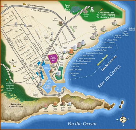 cabo hotel zone map  information  healthy recipes  cooking