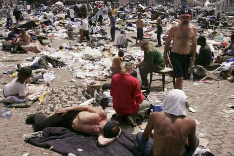 Hurricane Katrina Aftermath In New Orleans United States On Photo