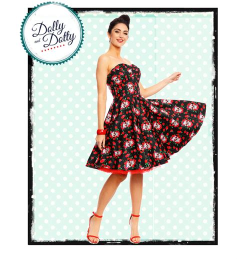 home shop clothing dresses dolly and dotty melissa rockabilly