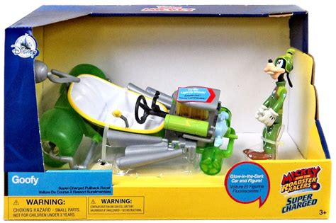 disney mickey roadster racers super charged goofy exclusive pullback