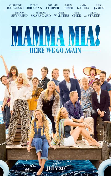 fun second trailer for musical sequel mamma mia here we go again