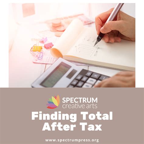finding total  tax spectrum press