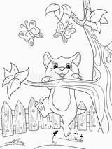 朋友 着色 小猫 动物 动画片 儿童 Viktoriia Panchenko sketch template