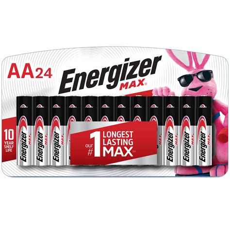 energizer max aa batteries alkaline double  batteries  pack walmartcom walmartcom