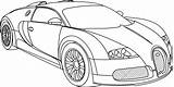 Bugatti Veyron Kleurplaat Chiron Kleurplaten Getcolorings Boyama Mclaren P1 Leuk Iedereen Adults Getdrawings Volwassenen Uitdagend Tieners sketch template