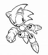 Coloring Pages Sonic Unleashed Printable Popular sketch template