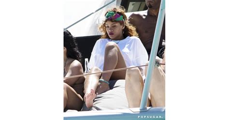 Rihanna On Vacation In Barbados August 2015 Popsugar