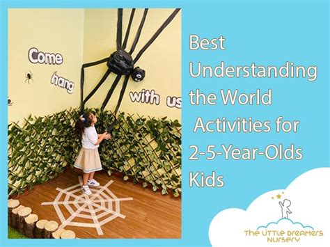 understanding  world activities    year olds kids
