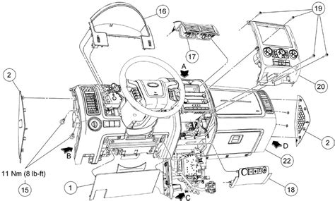 truths   ford  interior parts diagram print read