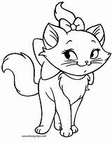 Marie Coloring Pages Disney Aristocats Cat Clipart Book Para Colorir Gatinha Library Popular Funstuff Disneyclips Comments sketch template