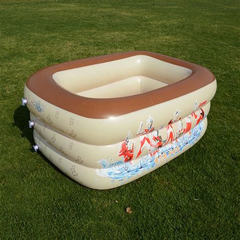 portable baby inflatable swimming water pool square style children bathing pool bathtub pvc
