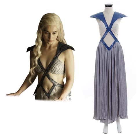 Game Of Thrones Daenerys Targaryen Sexy Dress Costume Cosplay Women S