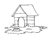 houses coloring pages  homes buildings dwellings