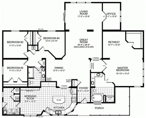 concept  big houses floor plans