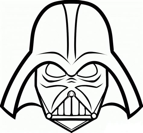 darth vader helmet coloring page high quality coloring pages
