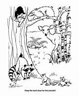 Coloring Pages Earth Habitats Natural Sheets Animal Conservation Activity Habitat Protect Nature Resources Adult Honkingdonkey Colouring Environment Kids Biomes Popular sketch template