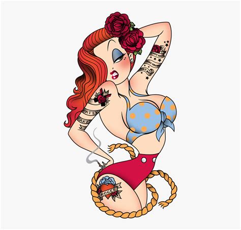 Collection Of Free Pinup Drawing Vintage Pin Up Girl
