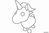 Colorear Unicorn sketch template