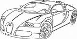 Bugatti Veyron Kleurplaat Colorare Tocolor Chiron Ferrari Lambo Pest Lamborghini sketch template